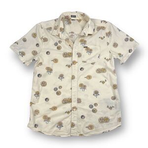 Vans Modern Fit Front Button Top Size Large